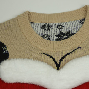 2025 personnalisé joyeux noël <span class=keywords><strong>robe</strong></span> <span class=keywords><strong>pull</strong></span> tricoté femmes <span class=keywords><strong>moche</strong></span> noël <span class=keywords><strong>robe</strong></span> <span class=keywords><strong>pull</strong></span> - Product Image 4