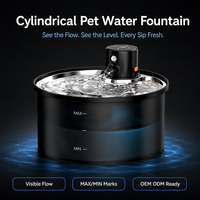 Fontaine à eau sans fil pour chat, nouveau distributeur d'eau automatique pour animaux de compagnie, rechargeable, gamelle sans fil pour chien