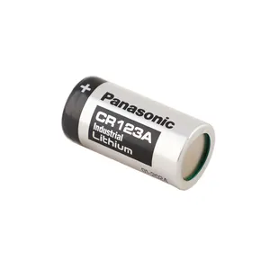 Panasonic batería de litio de 3V CR123A rango de cerradura Digital batería para registrador de datos de los sistemas de