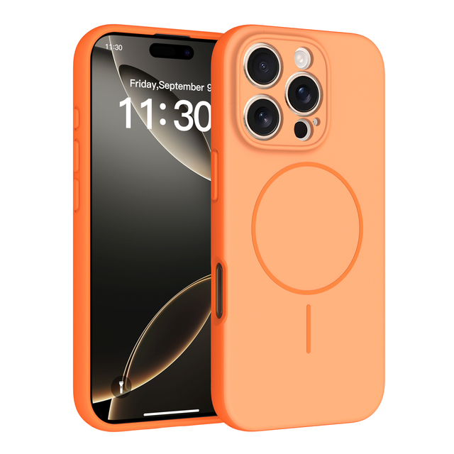 Hybrid TPU PC Camera Lens Protector Magnetic Shockproof Bumper Case Wholesale for iPhone 17 16 Pro Max Phone Case