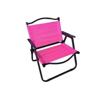 Chaise de camping pliante moderne et colorée en tissu Oxford pour l'extérieur, rose, bleu, vert, ensemble table et chaises de pique-nique Kermit, mobilier d'extérieur