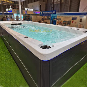 BELLAGIO Spas 18 pies/6 metros Nadar Cinta de correr <span class=keywords><strong>spa</strong></span> piscina Fitness Máquina de natación Piscina caliente al aire libre - Product Image 1