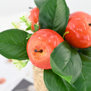 Bonsái <span class=keywords><strong>de</strong></span> fruta <span class=keywords><strong>de</strong></span> manzana Artificial realista, árbol Mini <span class=keywords><strong>de</strong></span> 8,5 cm, decoración <span class=keywords><strong>de</strong></span> escritorio interior para regalo, oficina en casa, gran oferta, <span class=keywords><strong>precio</strong></span> al por mayor - Product Image 4