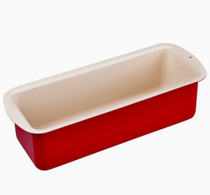 <span class=keywords><strong>SUNCITY</strong></span> Série Rouge Moule à pain rectangulaire de 20 cm, en acier au carbone antiadhésif - Product Image 4