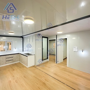 Casa Contenedor Prefabricada Plegable de 20 y 40 Pies con Estabilidad Estándar, 1, 2, 3, 4, 5 Dormitorios, Baño Plegable, Mini Casa, Villa - Product Image 3