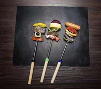 Offre Spéciale réutilisable Tapis de barbecue écologiques revêtus de ptfe