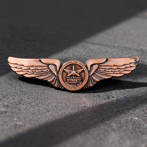 High quality customized <strong>butterfly</strong> lion club meta <strong>lapel</strong> <strong>pin</strong> badge wing soft enamel <strong>pin</strong> - Product Image 2