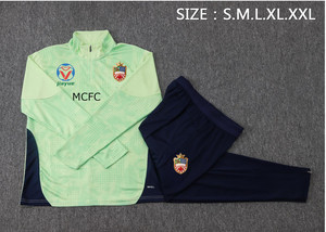 ชุดฟุตบอล JA 2526 ชุดวอร์มฟุตบอล แขนยาว ชุดฝึกซ้อมฟุตบอล สำหรับผู้ชายและผู้หญิง แมนเชสเตอร์ ซิตี้ - Product Image 2