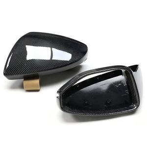 Coques de rétroviseurs en fibre de carbone avec option d'assistance aux angles morts pour Audi A6 S6 RS6 C7 2012-2018 - Product Image 3