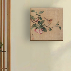 Tranh và nghệ thuật treo tường Tranh truyền thống Trung Quốc Mực thân thiện với môi trường In Giclee Nghệ thuật vải Bản sao Tranh trang trí tường Hoa cổ điển Trang trí nhà cửa - Product Image 2