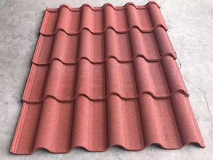 <strong>Roofing</strong> Tiles Color Stone Coated Metal Roof Tiles Rainbow Stone Coated Metal Roof Tile - Product Image 3