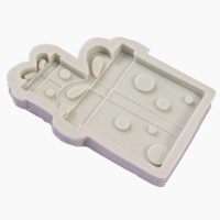 8*6CM/ 8.3*5.8CM Silicone Fondant Moules Cuisson Gâteau Décoration Outils pour Cupcakes Glaçons Argile pour Vos Confiseries Créatives