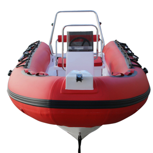 14ft sợi thủy tinh câu cá W/t jokey giao diện điều khiển cứng nhắc hull thuyền Inflatable - Product Image 4