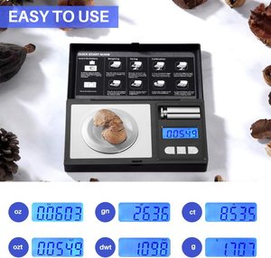 Mini điện tử kỹ thuật số Túi Vàng quy mô thiết kế mới LCD kỹ thuật số đồ trang sức vàng gram cân bằng trọng lượng tối đa khuyến nghị 500 gam - Product Image 5