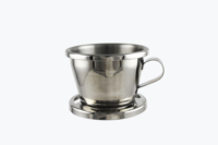 Cafetière à café en gros, pot réutilisable, pour verser le café à la main, cafetière à expresso, portable, manuelle, filtre à goutte en acier inoxydable 304