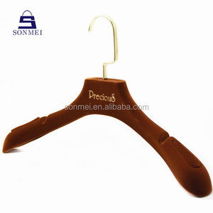 Không Trượt Ăn Mặc Sang Trọng Nâu Đổ Xô Móc Áo - Product Image 1