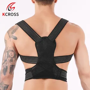 Correcteur de haute qualité ceinture de soutien dorsal postural néoprène correcteur de posture orthèse dorsale réglable