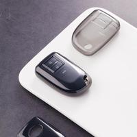 Accessoires intérieurs de voiture, étui pour clé de voiture en TPU, protection de clé sans clé, compatible avec Toyota