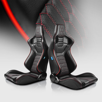 Sièges sport universels SSCUS OEM personnalisés Euro 621-PU, cuir PU de haute qualité