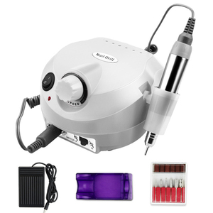 Máquina eléctrica para manicura y pedicura de 35000 RPM con juegos de fresas para puntas de uñas, modelo NAD004 - Product Image 1