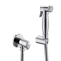 Ensemble de pulvérisateur de bidet moderne haut de gamme en acier inoxydable, brosse WC portative, Shattaf, écologique, pour salle de bain facile