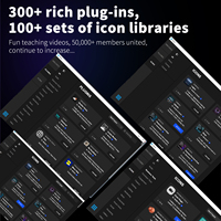 Teclado para Juegos con Pantalla LCD de 15 Teclas, Controlador de Juegos, Teclado Personalizado para Windows/Mac/Android/iOS