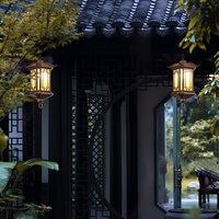 Lámpara Colgante de Exterior Contemporánea LED IP65 Impermeable de Aluminio Fundido a Presión con 5 Años de Garantía, Decorativa, Alto CRI 95, para Jardín o Villa