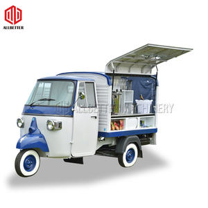 Carrito de Comida Triciclo <span class=keywords><strong>2023</strong></span>, Camión de Helados, Barra Móvil de Cerveza, Carrito de Bebidas Vintage, Camión de Comida Tuktuk, Camión de Comida Ape - Product Image 6