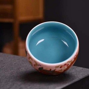Enamel Master <b>Cup</b> Ceramic Dragon and Pair Kung Fu <b>Tea</b> Set <b>Large</b> Bowl Gift - Product Image 4