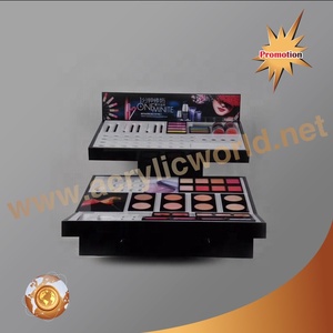 Custom <b>Acrylic</b> Cosmetic Display <b>Stand</b> Makeup Skincare Countertop Retail Display Organizer - Product Image 5