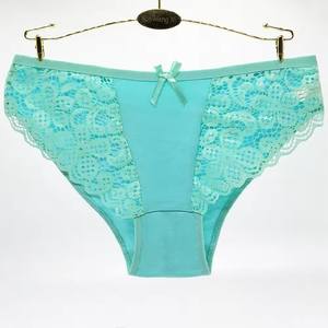 卸売 12枚パック 快適 レディース コットン レース パンティ 格安 カスタムロゴ ブリーフ 下着 女性 XL シームレス 通気性 - Product Image 4