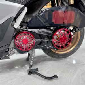 Protector de la Cubierta de Transmisión para Motocicleta, Protector de la Caja del Motor de Aluminio CNC para <span class=keywords><strong>YAMAHA</strong></span> NVX <span class=keywords><strong>AEROX</strong></span> V2 V3 - Product Image 3