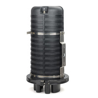 576 Core Dome Type Optical Fiber Cable Joint Closure IP68 Fiber Splice Closure Vertical Enclosure Junction Box FCBF-576B 5-Year