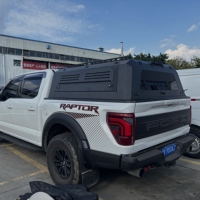 Capot rigide en aluminium imperméable pour pick-up, adapté au camping et au tout-terrain, compatible avec Ford F150 Ranger Hilux Tacoma Navara Ram Jeep