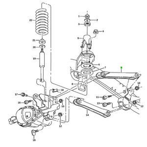<b>Stabilizer</b> Link For Dodge Ram 4500 5500 2009-2018 52855625AB MacPherson Strut Suspension - Product Image 4
