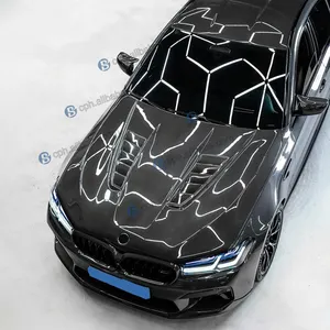 Other Auto Parts Carbon Fiber CS Bonnet Car Engine Hood Cover For Bmw 5 Series G30 G38 F90 2017+