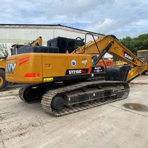 รถขุด Sany SY215 215C รุ่นปี 2021 มือสอง ยี่ห้อจีน น้ำหนัก 20 ตัน ระบบไฮดรอลิก ผ่านการทดสอบประสิทธิภาพ ตรวจสอบแล้ว ใช้ปั๊ม Eaton Hawe Shanghai Kawasaki - Product Image 1