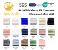 Haut de gamme vif personnalisé ciel étoilé motif soie Charmeuse tissu luxe Durable 100% pur véritable tissu de soie de mûrier pour taie d'oreiller