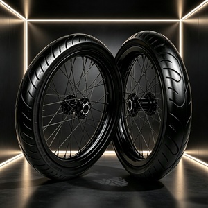 Neumático de Conversión Supermoto Motard KYZ de <span class=keywords><strong>17</strong></span> Pulgadas, Sin Cámara, Doble Propósito, Alto Rendimiento, para Motocicletas Eléctricas de Calle y Todoterreno, Piezas de Repuesto - Product Image 2