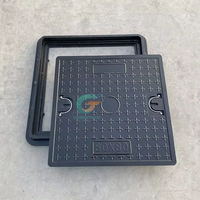 Couvercle de regard en composite fibre de verre FRP BMC pour drainage des eaux pluviales en allée et sur surface