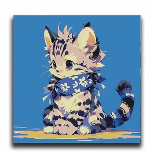 Pittura a olio digitale di nicchia avanzata di pittura a olio etnica simpatica - Product Image 5