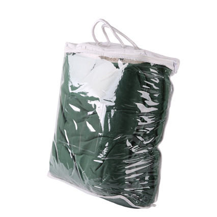 Пользовательские высококачественные однотонные диванные подушки Фланель шерпа 2 слоя одеяло