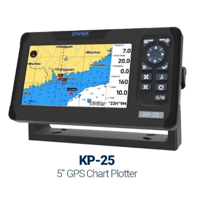 ONWA  KP-25/KP-27A/27X GPS/Chart Plotter Fish Finder Echo Sounder AIS Collision Avoidance Marine Supplies