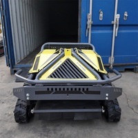 Tondeuse à gazon sur chenilles LOGWAY certifiée EPA, moteur puissant, coupe efficace, idéale pour l'aménagement paysager et les jardins