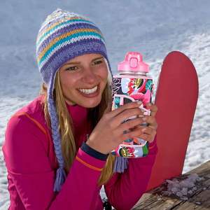 BPA gratis da 2 litri da mezzo gallone borraccia Fitness motivazionale con spazzola e manicotto, Set di borracce, tasca e tracolla - Product Image 5