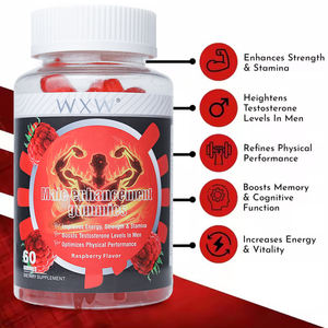 Gummies de mejora masculina de alta calidad compatible con el enfoque y el caramelo de memoria mejora la capacidad masculina Gummy - Product Image 5