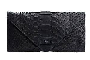 ओम गंध अनुकूलित नवीनतम डिजाइनर वास्तविक सांप त्वचा चमड़े की फैशन शाम कंधे हैंडबैग लिफाफे क्लच बैग क्लच बैग - Product Image 4