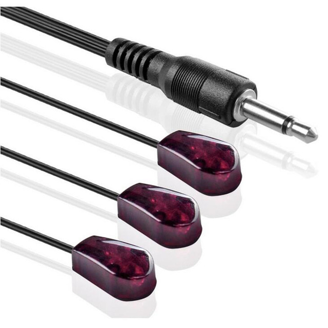 3 Eye Mono Mini Phone Jack Infrared Red Transmitter Cable