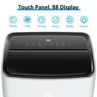 Unité de climatisation Portable 14000BTU avec purificateur d'air UV-C pour la maison