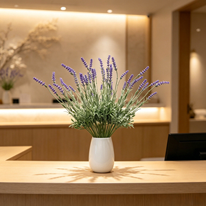 Flor Artificial de Lavanda de 38 cm, Flores Artificiales de Lavanda para Bodas, Fiestas, Eventos, Día de San Valentín, Hoteles, Hogares, Tiendas, Clubes, Decoración - Product Image 4